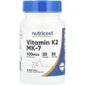 Nutricost – Vitamin K2 MK-7, 30 Softgels