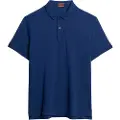 Superdry Superdrytil mænd. M1110438A City blå piqué polo shirt (M), Casual, Bomuld, Korte ærmer