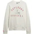 Superdry Superdrytil mænd. M2014018A Lo-Fi Outdoors sweatshirt off-white (L), Hvid, Casual, Bomuld