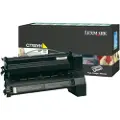 Lexmark Tonerkassette gul 10.000 sider, høj kapacitet return C7700YH Modsvarer: N/A