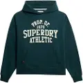 Superdry Ath Ess Relaxed Hættetrøje