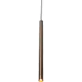 QAZQA Moderne mørk bronze pendellampe til 1-faset skinnesystem - Iconic Frini