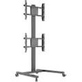 Multibrackets M Display Stand 180 Dual Vertical 32" - 55" Black