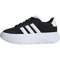 Adidas Grand Court Platform Suede Sko