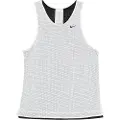 Nike Vendbar Nike Dri-FIT-spillertrøje til større børn - hvid