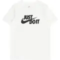 Nike Sportswear-T-shirt til større børn - hvid