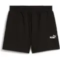 Puma ESS Small No. 1 Logo Lightweight 4"High-Waist Shorts Women, Women, Black, S