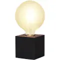 Star Trading Bordlampe E27 KUB sort 7391482015501 Modsvarer: N/A