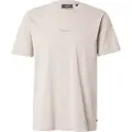 Superdry Superdrytil mænd. M1012131A T-shirt med beige mikrologo (S), Casual, Bomuld, Korte ærmer