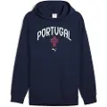 Puma Portugal ftblNRGY+ Hoodie Men, Clothing, Persian Blue, M