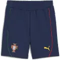 Puma Portugal Casuals Shorts Youth, Clothing, Persian Blue/Sunny Yellow, 15-16Y