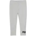 Puma ESS No. 1 Logo 3/4 Leggings Women, Clothing, Light Gray Heather, S