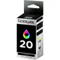 Lexmark 20HC Blækpatron 3-farve 15MX120E Modsvarer: N/A