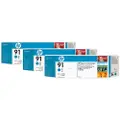 HP 91 Blækpatron Cyan C9483A Modsvarer: N/A