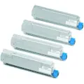 OKI Toner Kit Rainbow - C8600/c8800