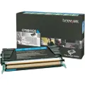 Lexmark Tonerkassette cyan Return Prog High Yield 10.000 sider C736H1CG Modsvarer: N/A