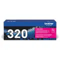 Brother TN320M / TN 320M Magenta Toner - Lasertoner Magenta