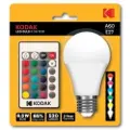 Kodak LED A60 E27 520lm RGB 6.5W 887930418392 Modsvarer: N/A