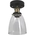 PR Home Kappa Loftslampe Sort/mässing Klar 14cm 3301400 Modsvarer: N/A