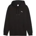 Puma WARDROBE Essentials Hoodie Men, Clothing, Black, S