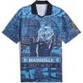 Puma Olympique de Marseille ftblNRGY+ Retro Jersey Men, Clothing, Azure, XS
