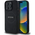 GUESS Saffiano Peony Stamp Magsafe Iphone 16 Pro Telefon Etui