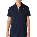 Asics Asicstil mænd. 2041A340 Court navy polo shirt (XL), Sport, Syntetisk, Tennis/padeltennis, Multisport, Korte ærmer, Bæredygtig, Blå