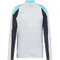 Nike Strike Dri-FIT-fodboldtræningstrøje med 1/2 lynlås til mænd - grå
