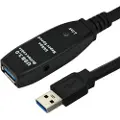 Microconnect Active Usb 3.0 Extension 10m. Usb A Usb A Sort