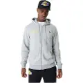 New Era Nba Team Script Los Angeles Lakers Sweatshirt Med Lynlås
