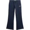 Superdry Superdrytil kvinder. W7011171A Athletic Essentials navy lavtsiddende joggingbukser med vidde (M), Casual, Bomuld, Blå