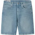 Pepe Jeans Pepe Jeanstil drenge. PB800822 Kort Loose Jr blå (8Años= 128cm), Casual, Bomuld, børnetøj