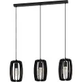 Eglo - Pendel Bajazzara 3-Light - Sort - Loftpendler - - Homeroom