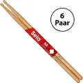 Sela Professional 5A Maple Drumsticks 6 Pack