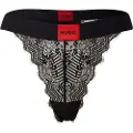Hugo Boss HUGOtil kvinder. 50535036 G-streng blonde sort (M), Afslappet, Syntetisk