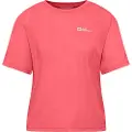 Jack Wolfskin Vonnan Crop T-shirt Med Korte ærmer
