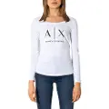Armani Exchange 8nytdg_yj16z T-shirt Med Lange ærmer