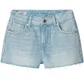 Pepe Jeans A-line Jr Højtaljede Denim Shorts