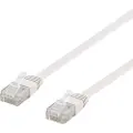 Deltaco Flat Patchkabel Rj-45 Cat6 3m. Hvid
