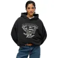 Superdry Lo-fi Oversized Hættetrøje