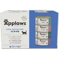 Applaws Multipakke Fiskebouillon Udvalg Kattefoder 70 G 24 Enheder