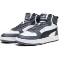 Puma Caven 2.0 Mid Sneakers, Shoes, White/Black/Strongray, 44