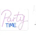 Star Trading - Plexidekoration Party Usb - Transparent - Billeder - - Homeroom