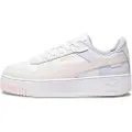 Puma Carina Street Sneakers Women, Shoes, White/Frosty Pink/Alpine Snow, 38.5