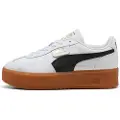 Puma Palermo Elevata Leather Sneakers Women, Shoes, White/Gum, 39