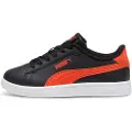 Puma Smash 3.0 L Shoes Kids, Shoes, Black/Redmazing, 27.5