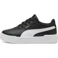 Puma Carina 3.0 Sneakers Kids, Shoes, Black/White/Gold, 28