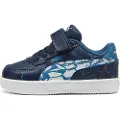 Puma Caven 2.0 Icy Monster Sneakers Toddlers, Shoes, Club Navy/Blue Horizon/White, 21