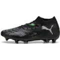 Puma FUTURE 8 MATCH MxSG Football Boots Unisex, Shoes, Black/Cool Light Gray/Green, 40