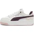 Puma Carina Street VTG Women's Sneakers, Shoes, White/Midnight Plum/Vapor Gray, 38